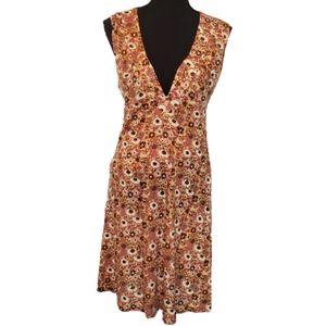 Free People sleeveless dress tan, size M